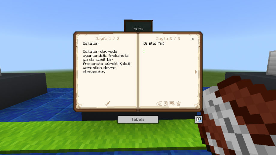 Minecraft Education Kitap ve Tüy Kullanımı