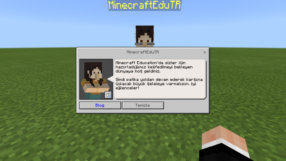 Minecraft Education NPC - ODK Önizleme