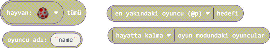 MakeCode Yaratıklar 14