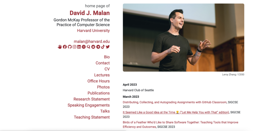 Prof. Dr. David Malan