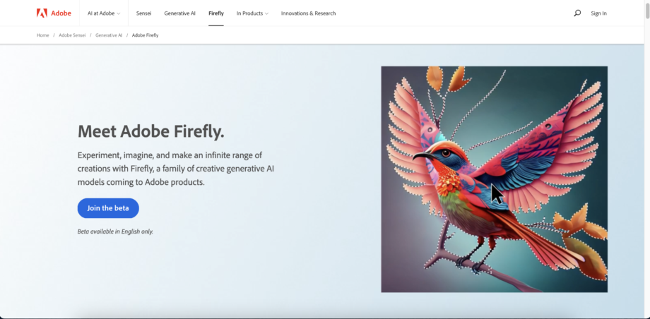 Adobe AI Uygulaması Firefly